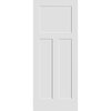 Trimlite 36" x 96" Primed 3-Panel Mission Interior Shaker Slab Door 3080pri8403